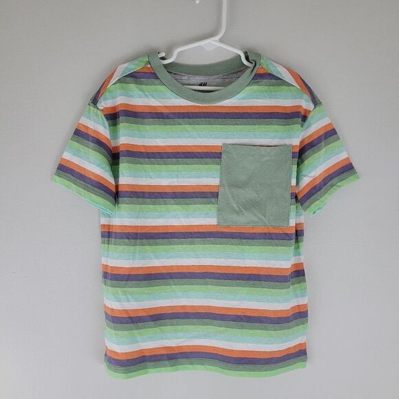 H&M bundle (2) short sleeve cotton tees size 6X/7 - Picture 2 of 5